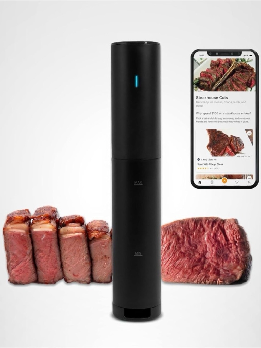 Anova Culinary Sous Vide Precision Cooker Mini, 850 Watts